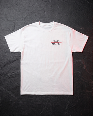 White Bad MoFo t-shirt - dark studio