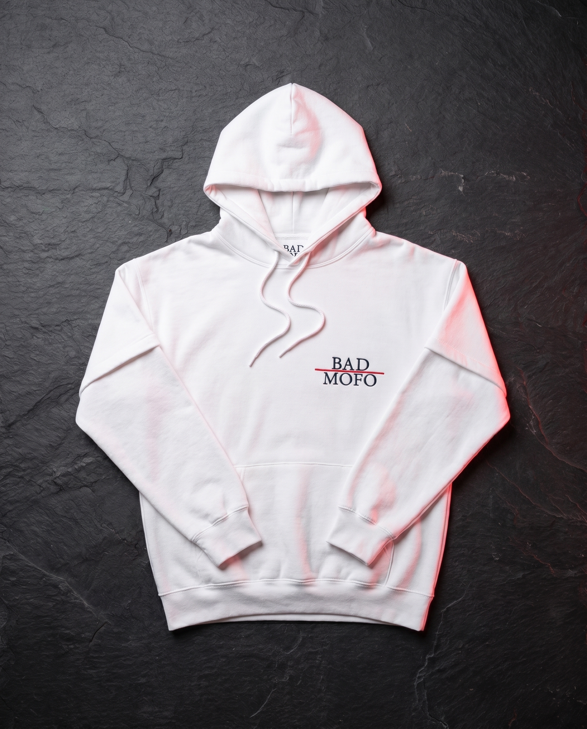 White Bad MoFo sweatshirt - dark studio
