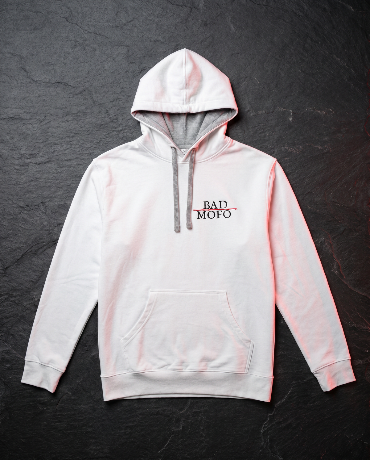 White lightweight sweatshirt - dark studio
