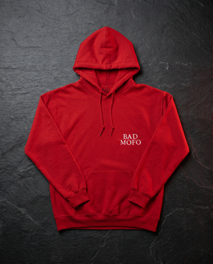 Red sweatshirt - dark studio