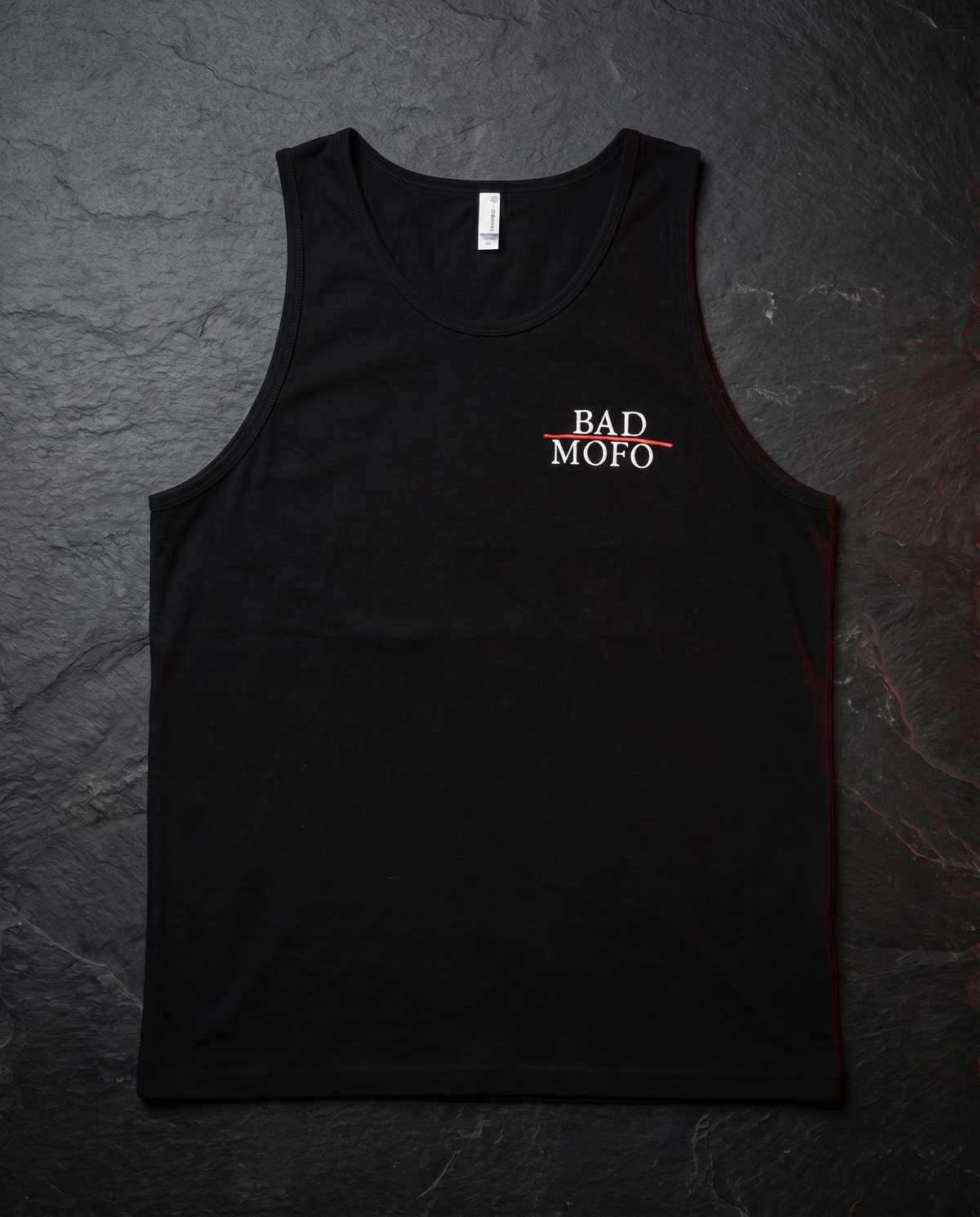 Black tank - dark studio