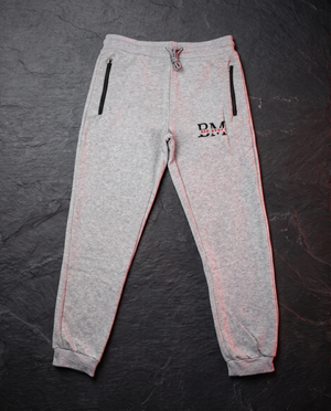 Heather gray joggers - dark studio