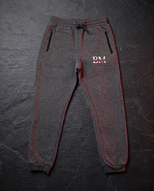 Charcoal gray joggers - dark studio