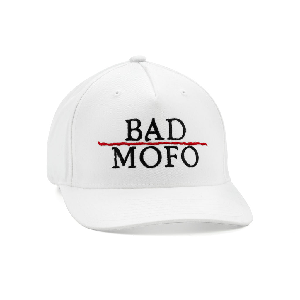 Bad MoFo FlexFit Cap - White
