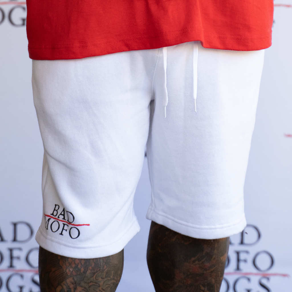Bad Mofo Shorts - White