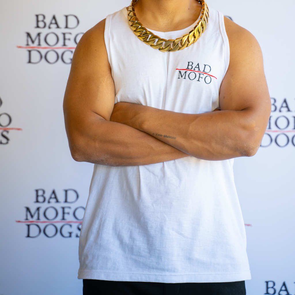 Bad Mofo Tank Top - White