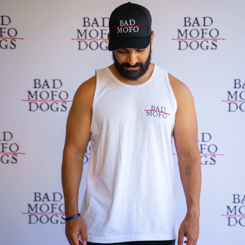 Bad Mofo Tank Top - White